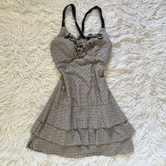 Cop Copine Grey Ruffle Dress - Picture 13 of 16